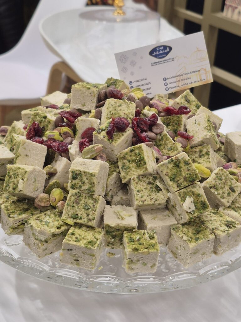 Halawa cubes at the Beit Al Dimashqi stand, Anuga Cologne 2025